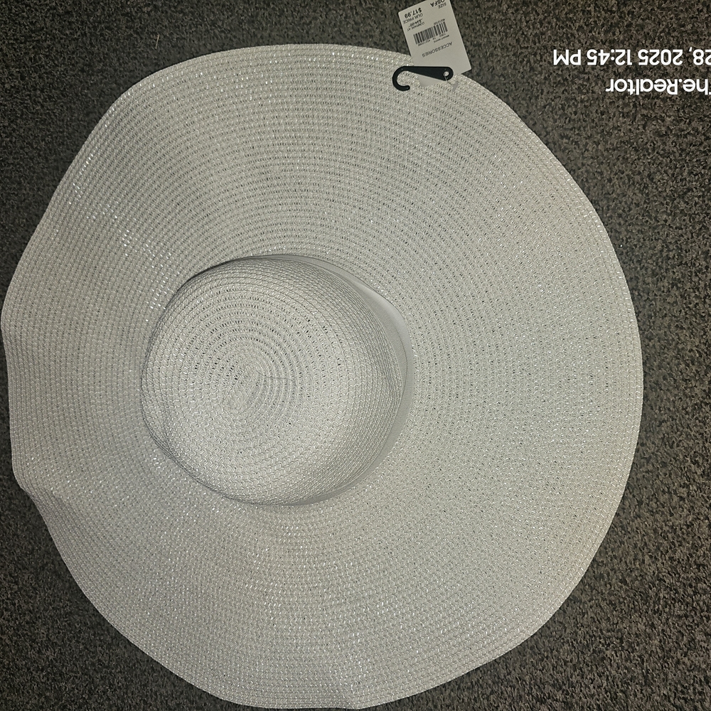 Elegant White Sun Hat